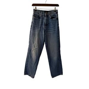 Kendall + Kylie Jeans Wide Leg High Rise Womens Size 1/25